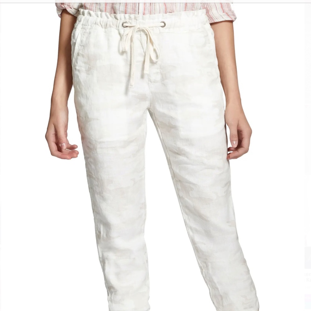 100% Linen Joggers